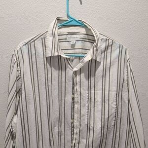 Banana Republic Men's Striped Shirt, Size